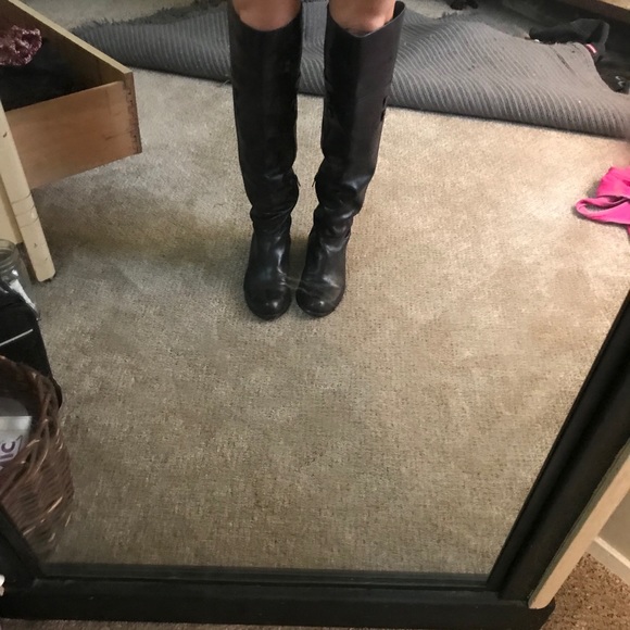 BCBGeneration over the knee black boots - Picture 4 of 5